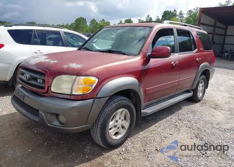 2003 Toyota Sequoia Sr5 V8 from USA, damaged, VIN 5TDZT34A53S157866